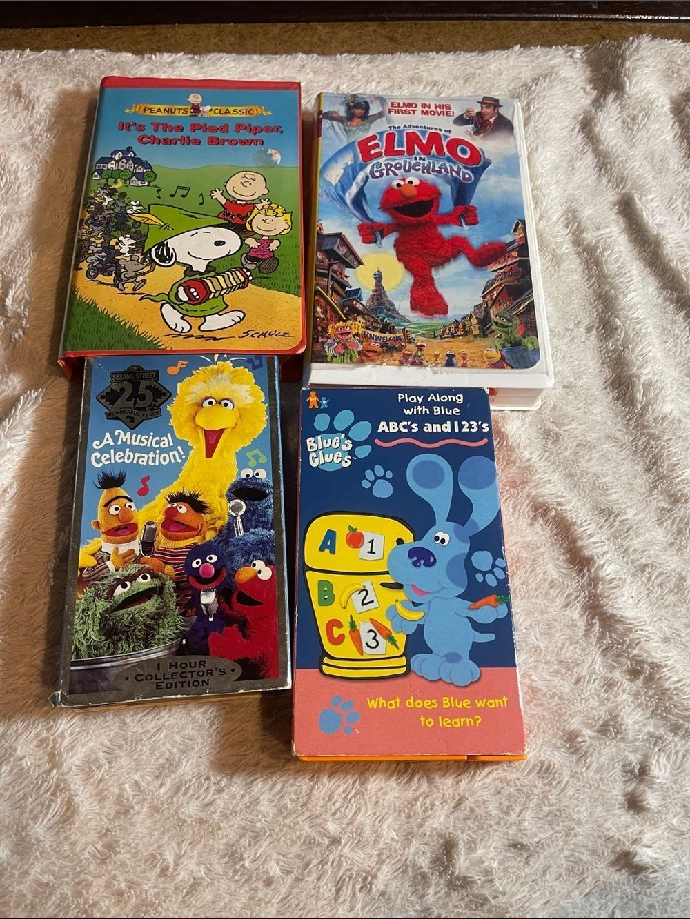 Sesame Street Kids VHS bundle
